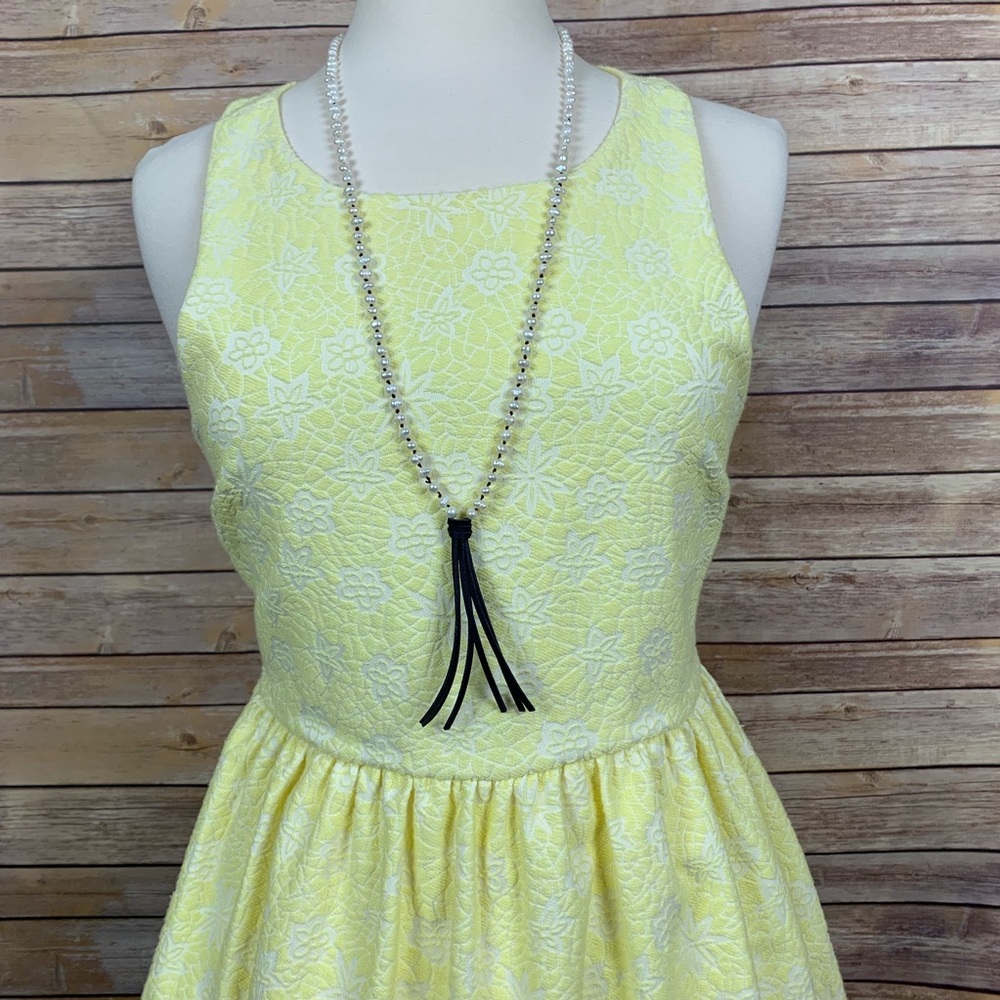 Others Follow M Yellow Halter Dress - Picture 2 of 8